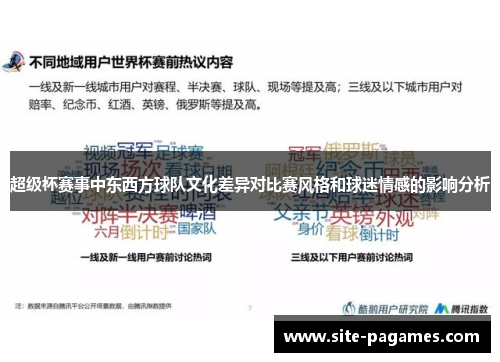 超级杯赛事中东西方球队文化差异对比赛风格和球迷情感的影响分析